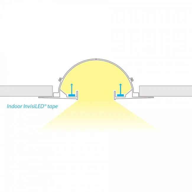 WAC LED-T-RCH3 8-ft Indirect Recessed Channel - Linear Channel