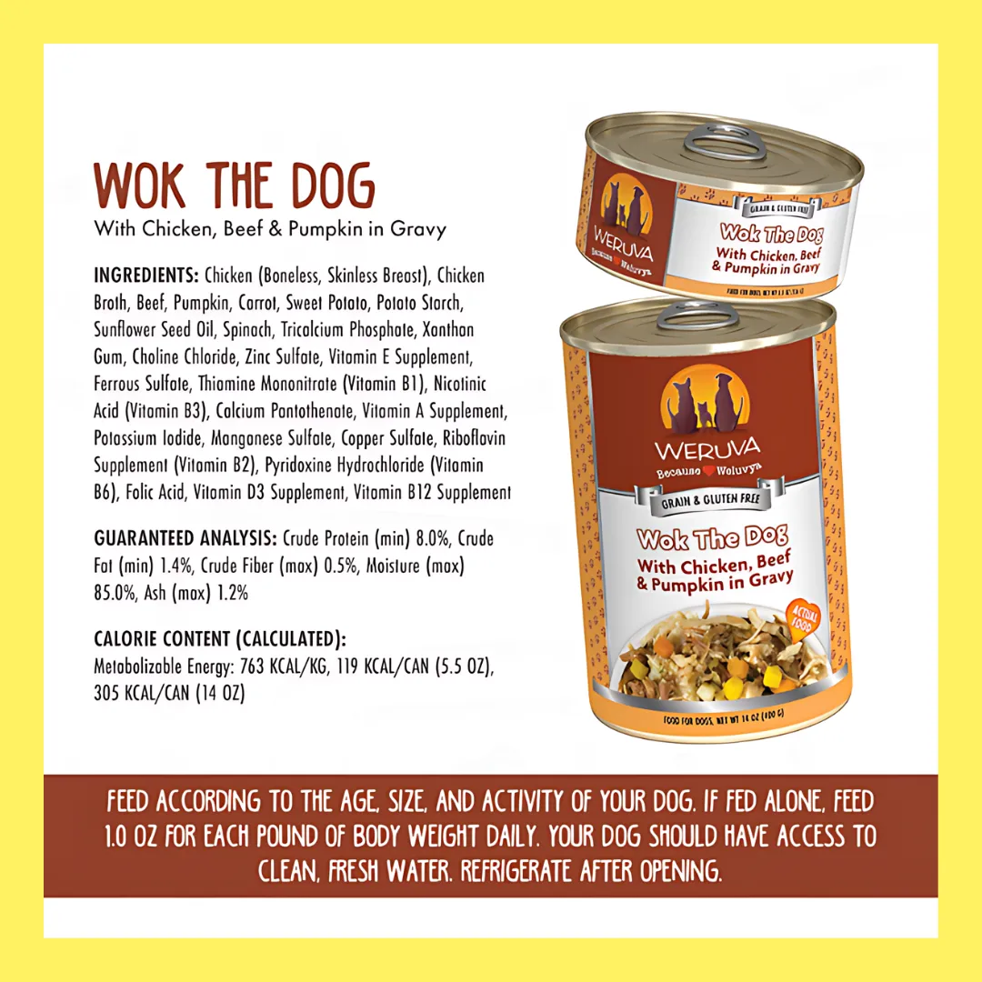 Weruva Wok the Dog 14oz