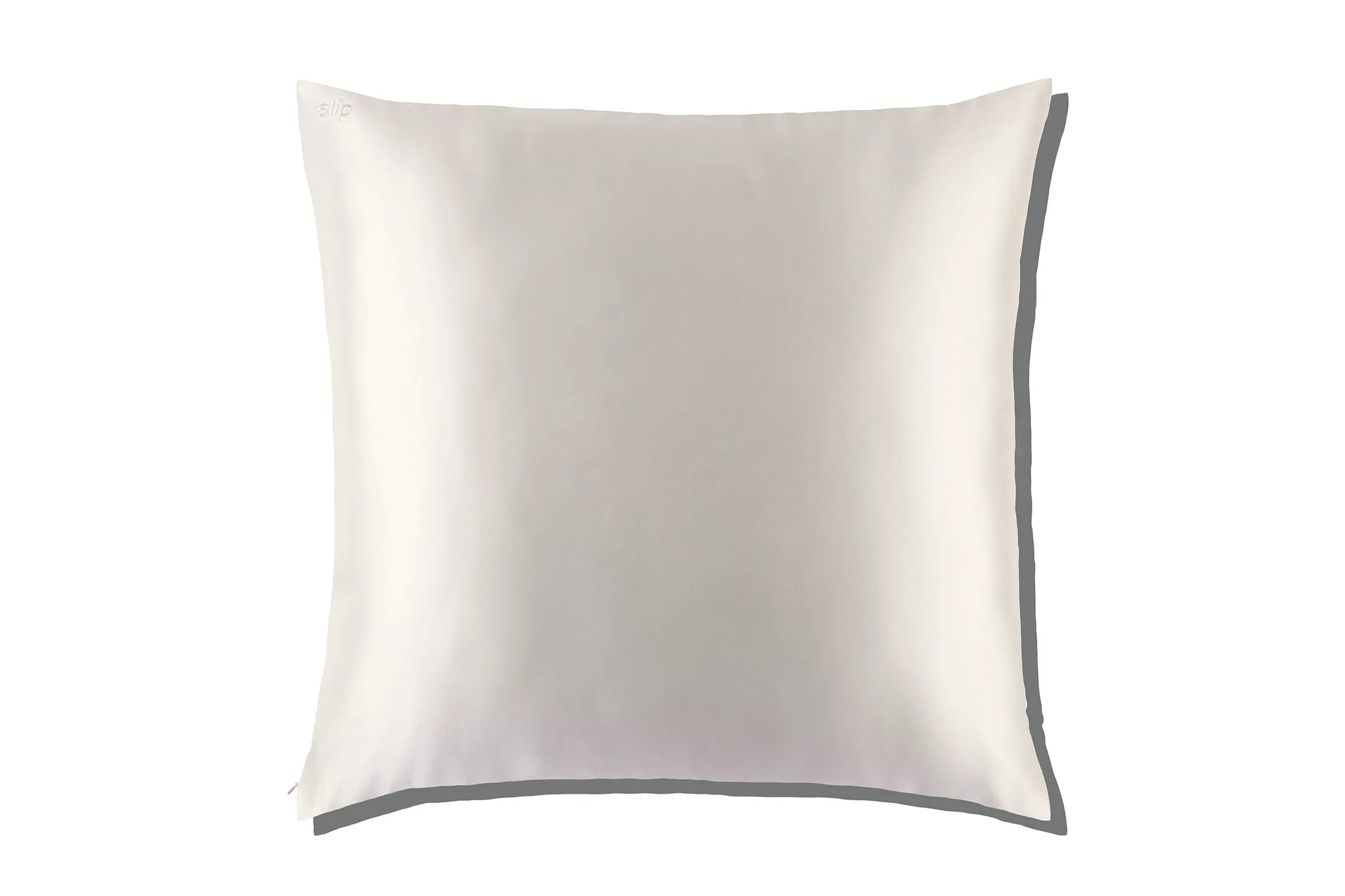 White 80x80 Zippered Pillowcase