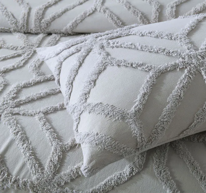 Willow European Pillowcase Silver