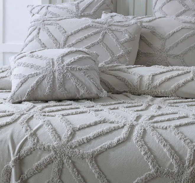 Willow European Pillowcase Silver