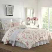 Wisteria Velour Blush Comforter Set