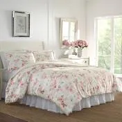 Wisteria Velour Blush Comforter Set