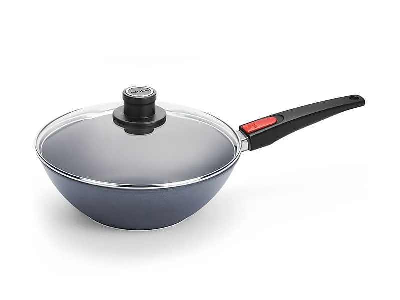 Woll Diamond Lite Wok & Lid 30cm W/ Detachable Handle