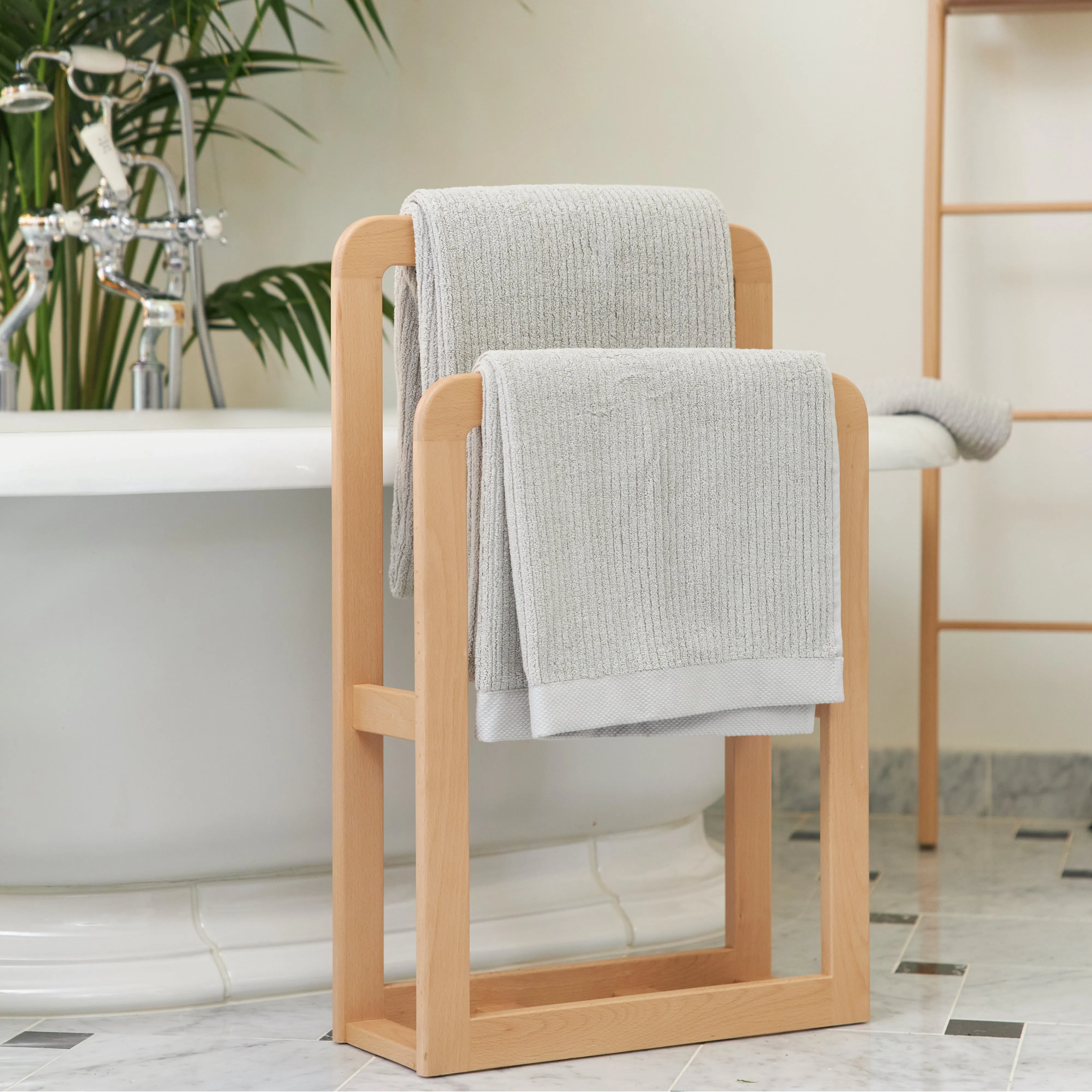 Wooden Towel Rack