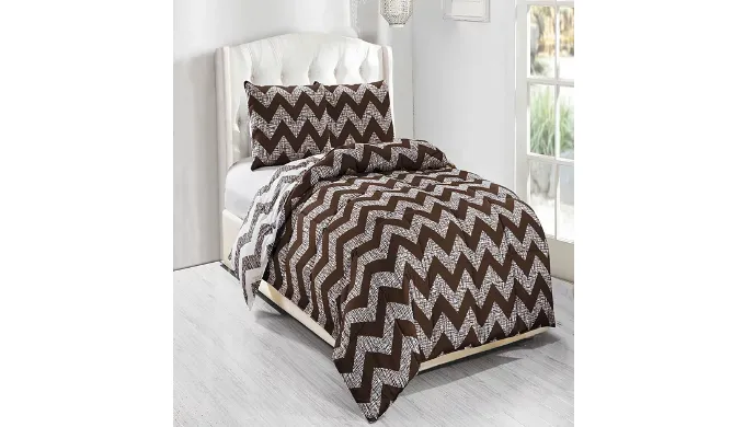 Wyatt Reversible 3-Piece Full/Queen or King Comforter Set - Ships Quick!