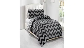 Wyatt Reversible 3-Piece Full/Queen or King Comforter Set - Ships Quick!