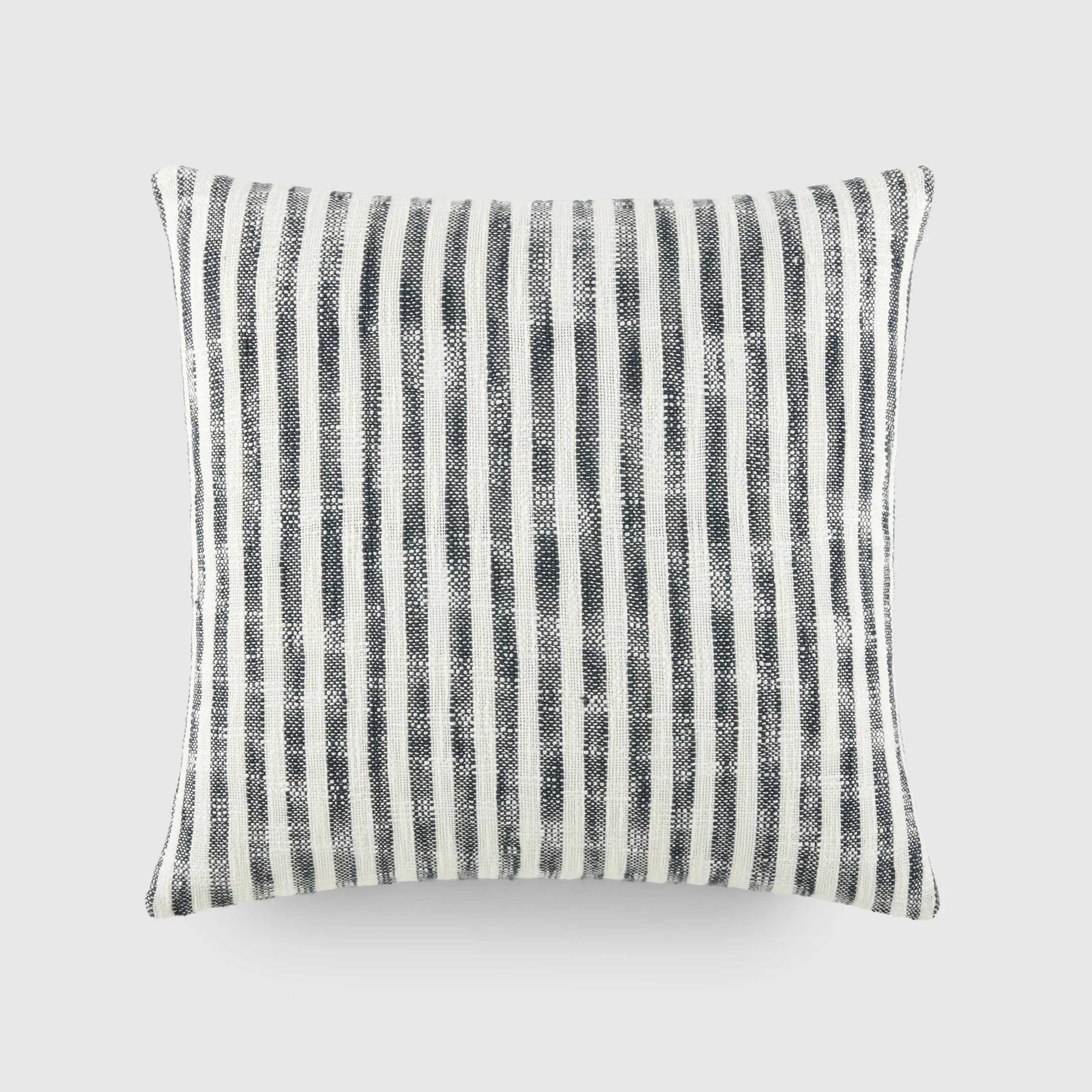 Yarn-Dyed Bengal Stripe Décor Throw Pillow