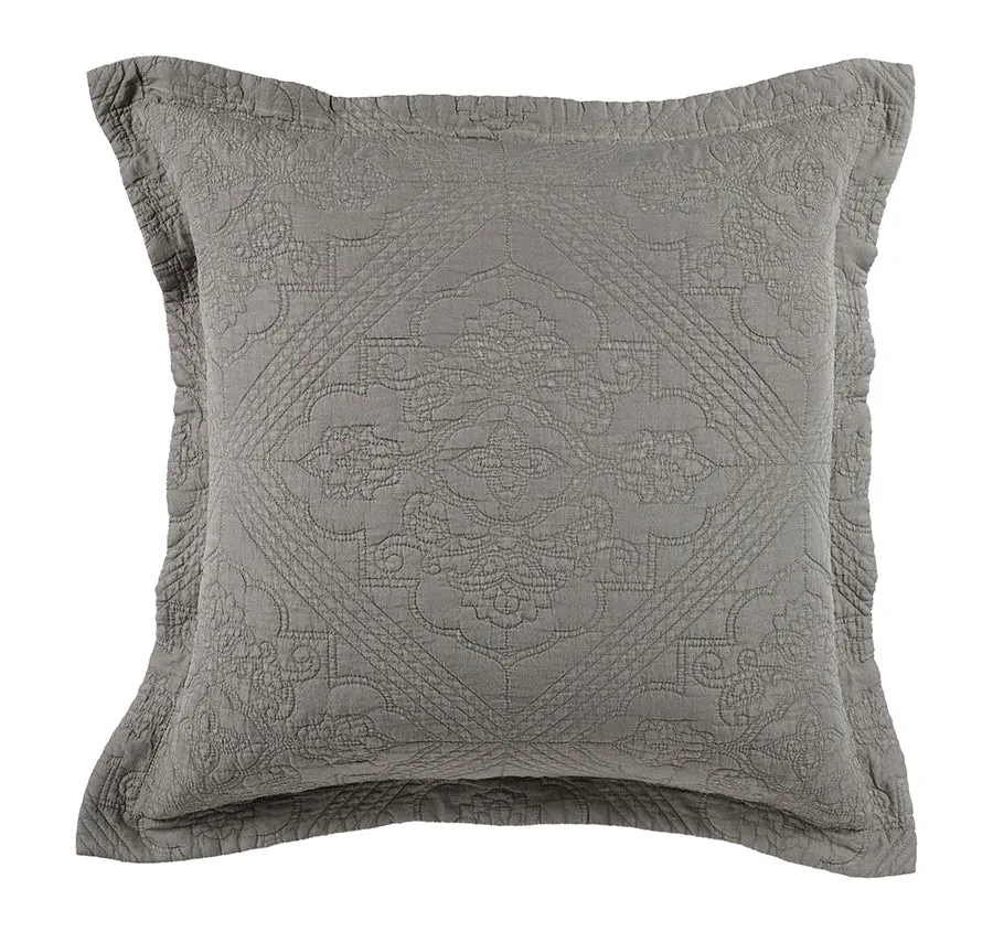 Zaria European Pillowcase Taupe