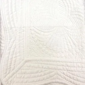 Zsa Zsa & LoLLi - White Monogram Quilt